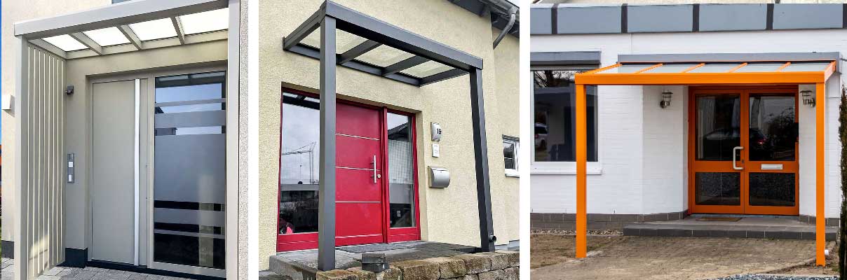 Entrust the creation of an entrance canopy to professionals