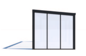 Fixed-wall-made-of-transparent-polycarbonate