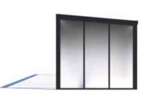 Fixed-wall-made-of-transparent-polycarbonate