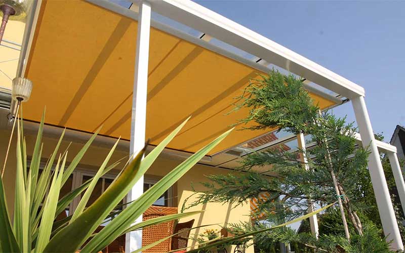 awnings above the roof big