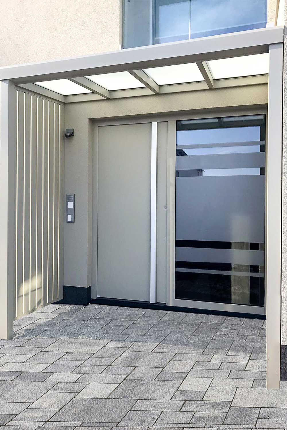 Front door canopies Ireland