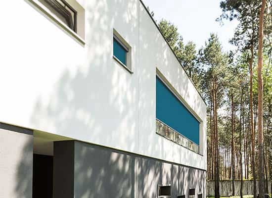 Clear glass wall