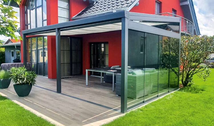 Modern canopy Milk glass