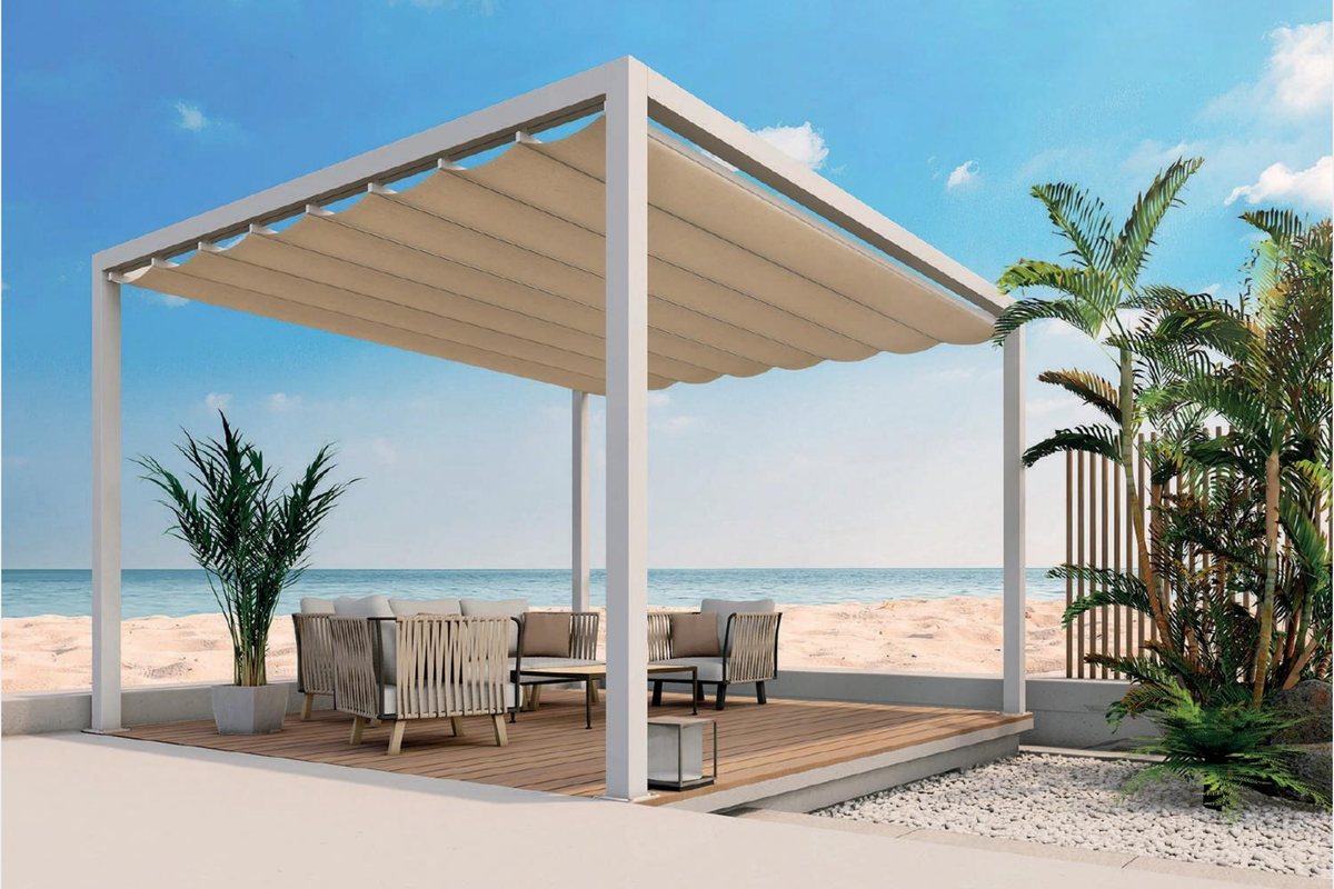 UV protection from patio awning fabric canopy