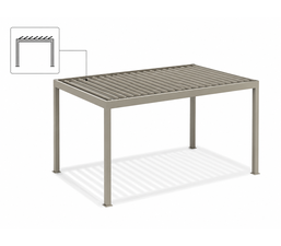 Adjustable aluminium louvre roof system