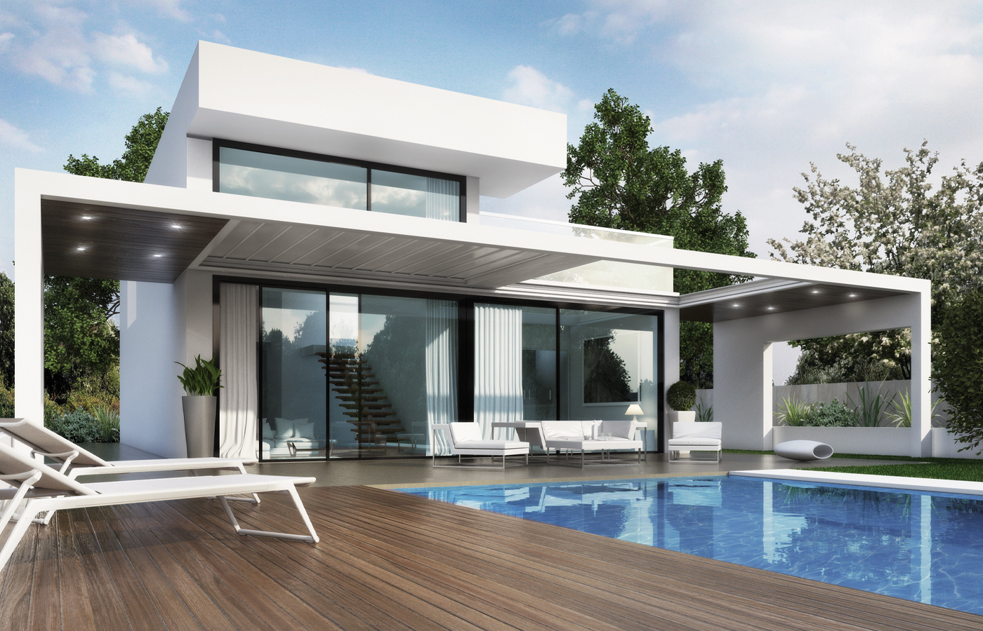 Armonia retractable roof configuration