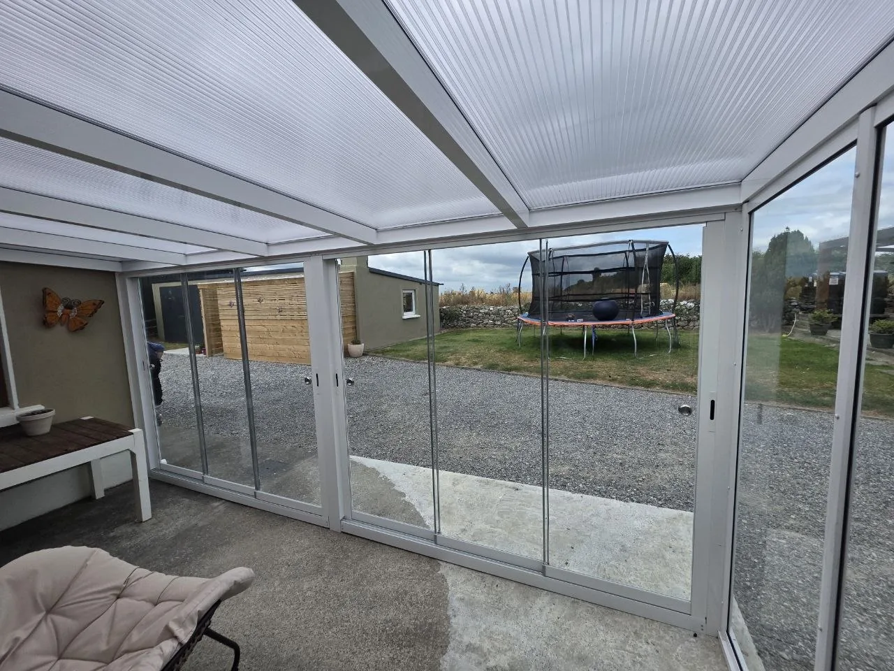 Interior of the completed Roscommon garden room