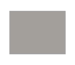 Silver-grey aluminium profile finish